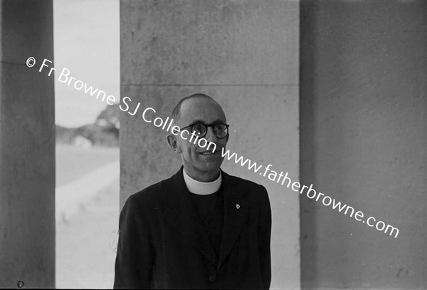 REV WALTER O'CONNOR BEFORE LEAVING FOR RHODESIA